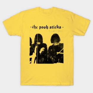 The Pooh Sticks  - - - Original Glitch Style Fan Art T-Shirt